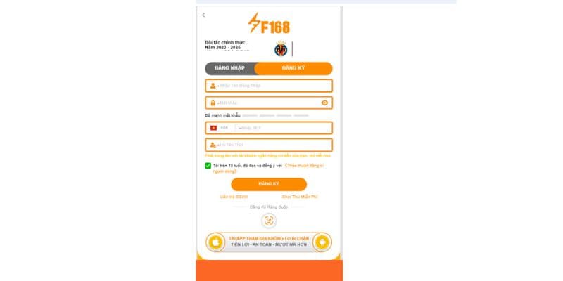 Hướng dẫn đăng ký F168 nhanh và chuẩn xác cho cược thủ