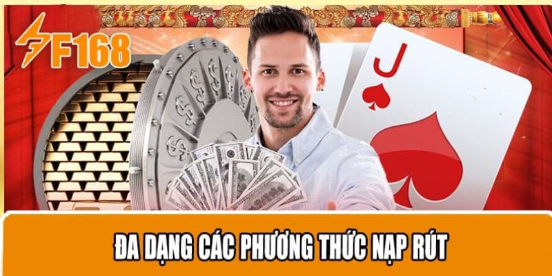 Cách thanh toán giao dịch nạp rút tại F168